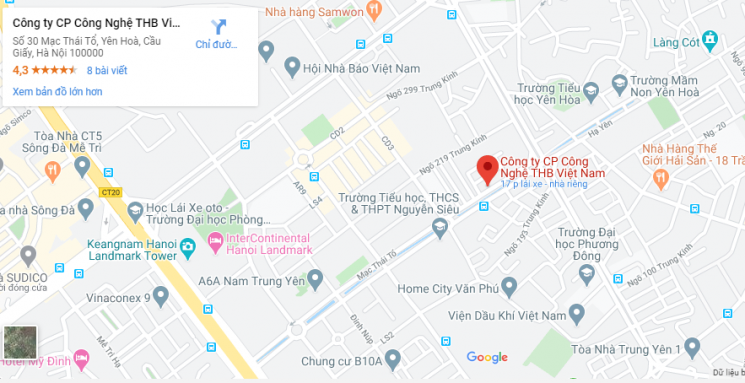 Công Ty THB Việt Nam tại Hà Nội