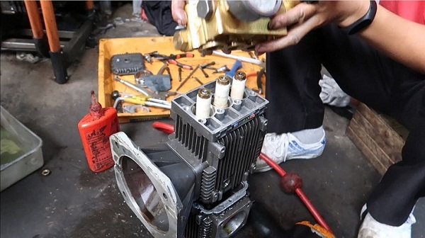 Lỗi máy rửa xe gia đình hoạt động yếu
