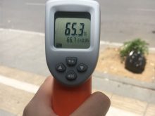 Nhiệt độ ngoài trời ngay lúc này