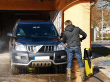 Những lưu ý khi rửa xe tại nhà