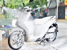 rửa xe máy chuyên nghiệp