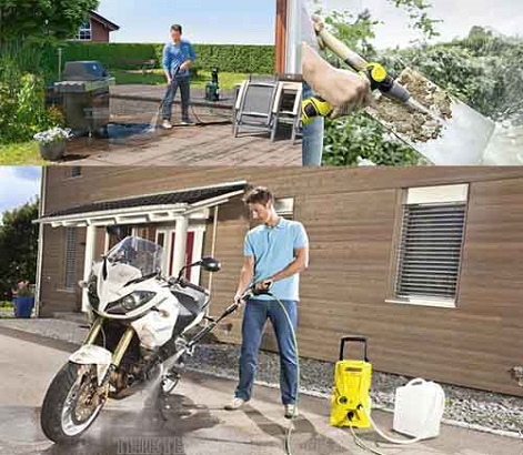 Những công dụng nổi bật của máy rửa xe trong đời sống