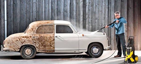 Lựa chọn máy rửa xe dựa trên thiết kế của máy