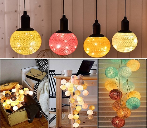 Khám phá 5 cách làm đèn chùm handmade đầy sáng tạo và độc đáo