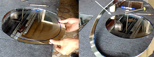 Kỹ thuật cắt kính hình tròn