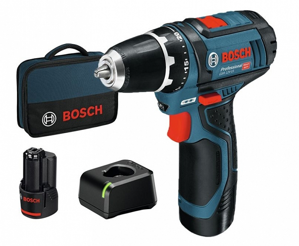 Máy bắt vít dùng pin Bosch GDR 120-LI Kèm phụ kiện