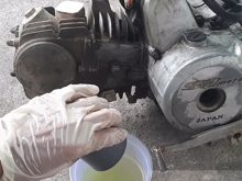 Cách rửa lốc máy