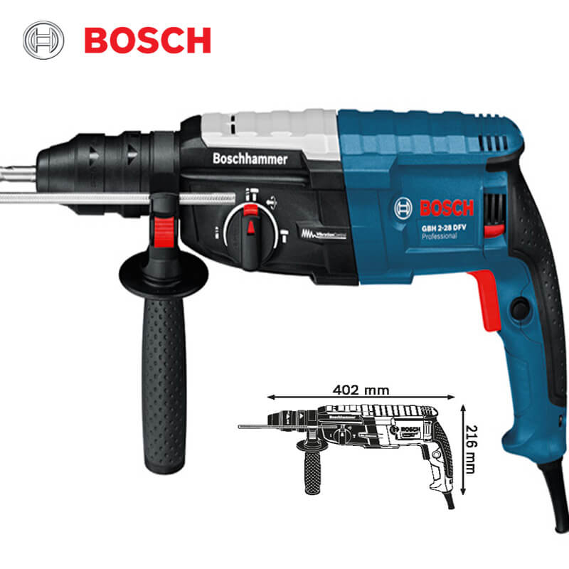 So sánh máy khoan bê tông Bosch GBH 2-28 DFV và GBH 2-28 DV 