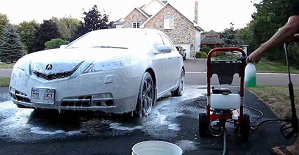 Rửa xe không cần nước