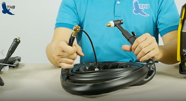 Súng hàn Tig được làm bằng chất liệu cao cấp