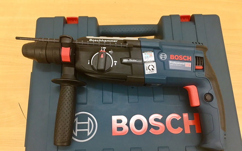 Khả năng làm việc của máy khoan bê tông Bosch GBH 2-28 DFV