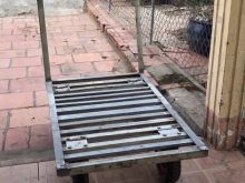 xe đẩy hàng 4 bánh tự chế