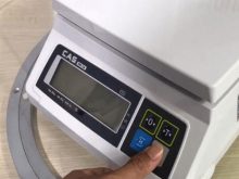 cách chỉnh cân điện tử cas