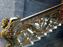 cầu thang nhôm đúc