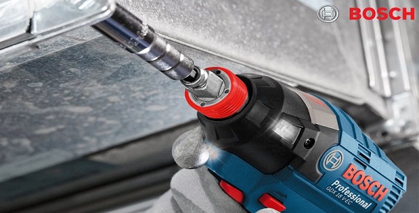 Máy siết bu lông sử dụng pin: Bosch GDX 18V EC