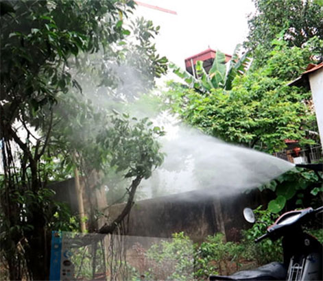 Máy rửa xe gia đình tưới cây