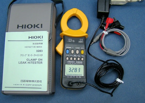 ampe kìm đo dòng rò Hioki
