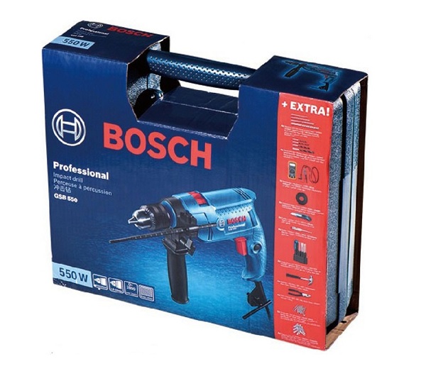Vỏ hộp Bosch chính hãng cứng cáp, chắc chắn