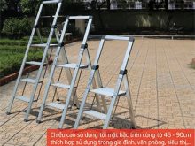 thang nhôm chữ A phổ thông