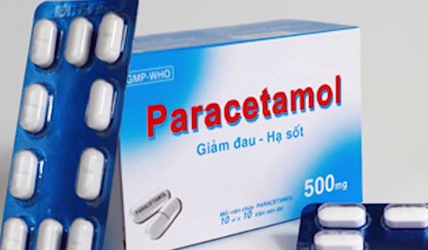Sử dụng paracetamol để hạ sốt
