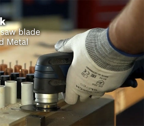 Máy cắt rung đa năng dùng pin Bosch GOP 12V-28 SOLO