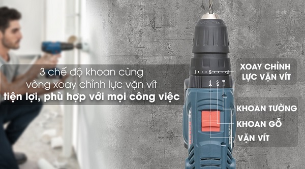 Cả 2 máy đều có 3 chế độ làm việc