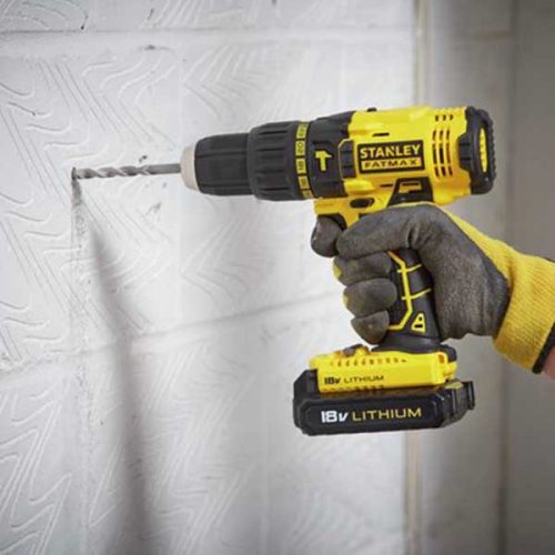 Khoan pin Stanley sử dụng pin 18V mạnh mẽ