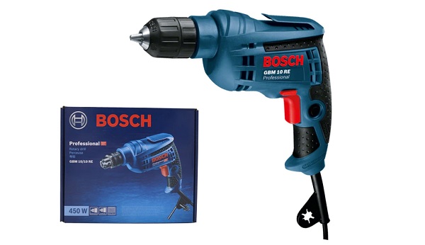 Đánh giá thiết kế của máy khoan Bosch GBM 10RE