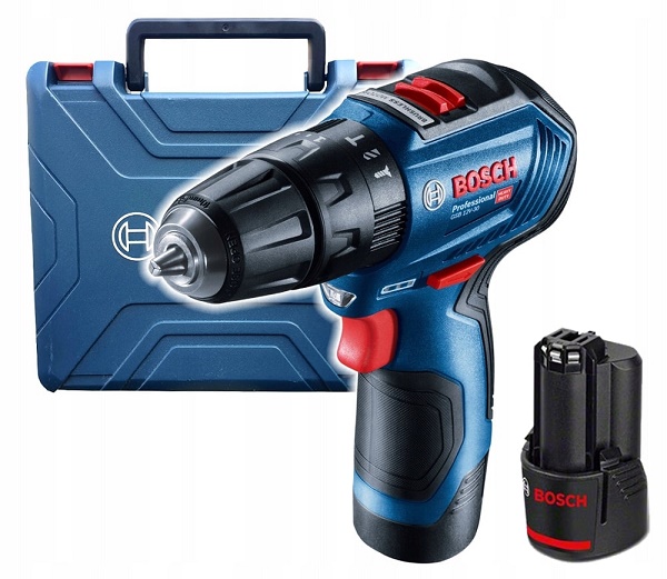 Bộ sản phẩm máy khoan pin Bosch GSB 12V-30