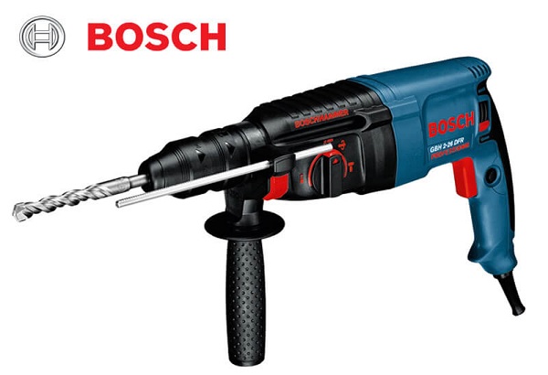 Máy khoan sử dụng đầu gài mũi khoan Bosch SDS Plus