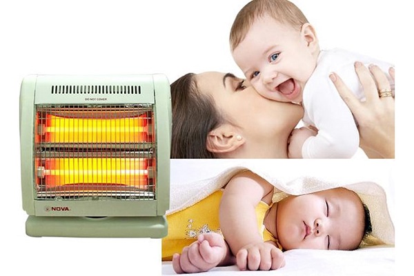 Đèn sưởi halogen dễ gây khô da