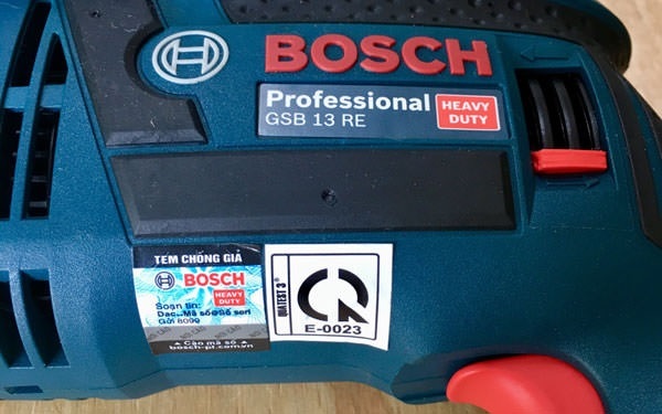 Nên mua máy khoan Bosch chính hãng để được hỗ trợ bảo hành