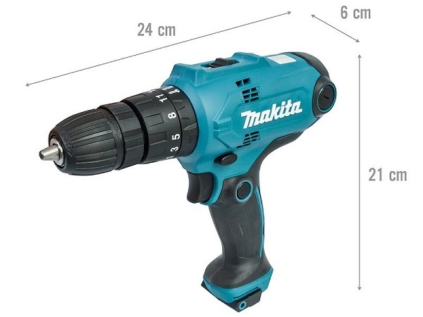 Makita DF0300 vs HP0300 có thiết kế tương đối giống nhau
