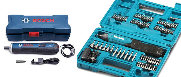 Bosch Go và Makita DF001DW có nhiều điểm giống và khác nhau
