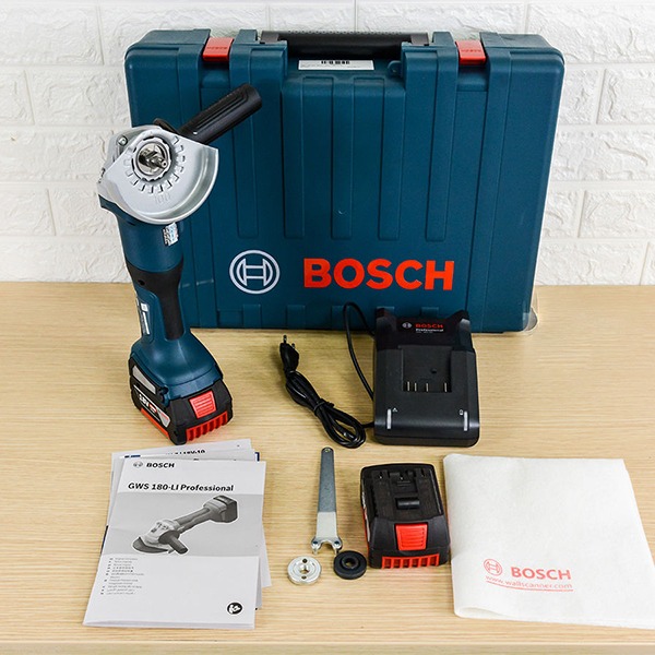 Trọn bộ máy mài Bosch GWS 22-180 LVI