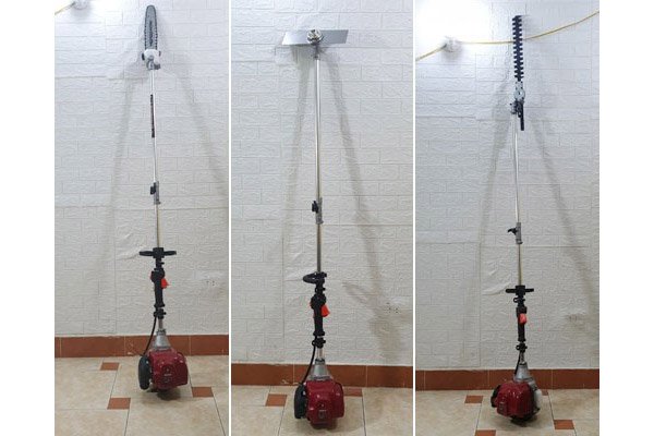 Máy cắt cành trên cao honda có nhiều đầu cắt