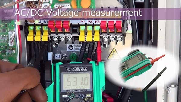 Kyoritsu 2012RA có dải đo rộng