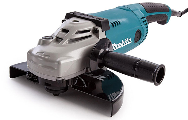 Đầu máy mài Makita GA9020 thiết kế cứng cáp, chắc chắn