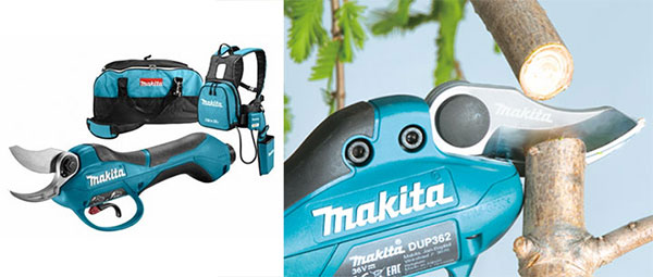 Khả năng cắt mượt mà của máy cắt cành Makita dùng pin