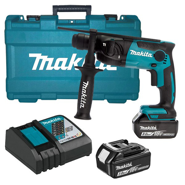 Bộ máy khoan Makita DHR165RFE đầy đủ các phụ kiện