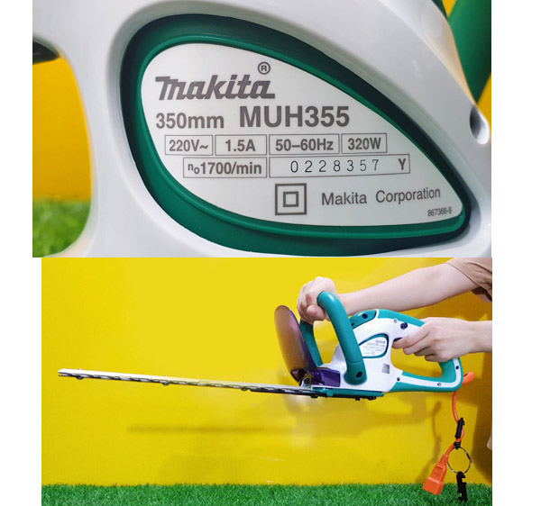 Makita MUH355G 320W-350mm phù hợp cho sân vườn có diện tích vừa và nhỏ