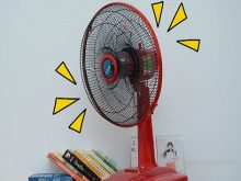 Cách sửa quạt điện kêu to