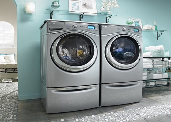 Máy giặt và sấy quần áo tách biệt sẽ tốn diện tích sử dụng