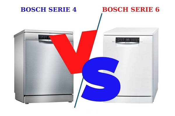 So sánh máy rửa bát Bosch serie 6 và 4