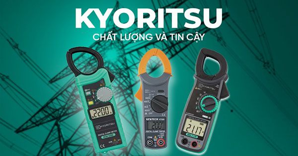 Kyoritsu là thương hiệu đồ dùng cơ khí điện nổi tiếng của Nhật Bản