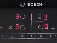 Sử dụng bếp từ Bosch để cài đặt các tính năng hiện đại