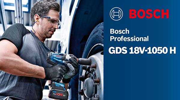 Máy siết ốc dùng pin Bosch GDS 18V-1050 H ( Solo)