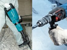 Máy khoan bê tông và máy đục bê tông