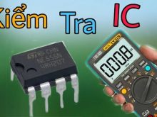 Kiểm tra IC bằng đồng hồ vạn năng