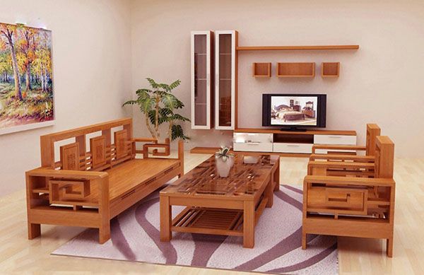 Đồ nội thất bằng gỗ có tính thẩm mỹ cao